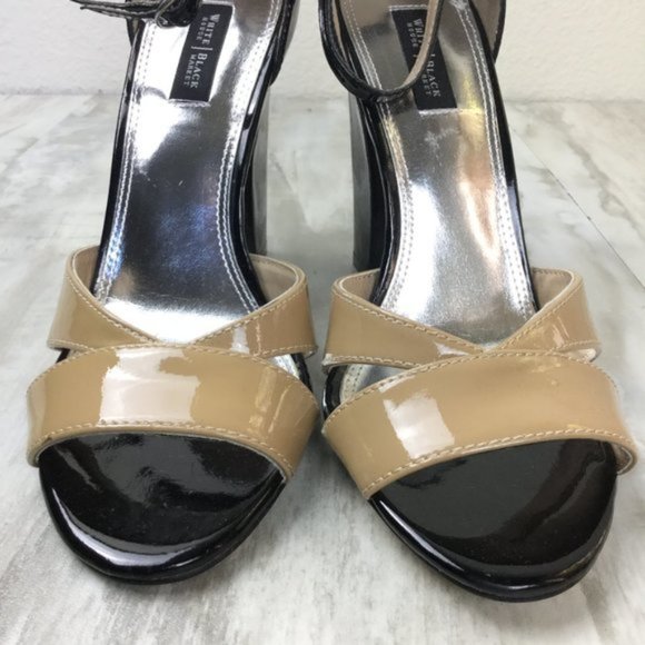White House Black Market "Lamar" Ankle Strap Heels - Picture 8 of 10